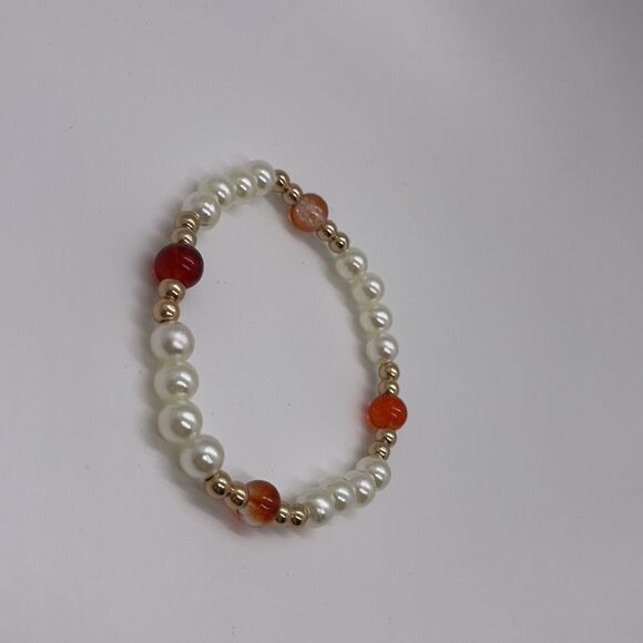 NWT Wool + Pepper Co. Fall 2021 Glass Bracelet - Picture 4 of 6